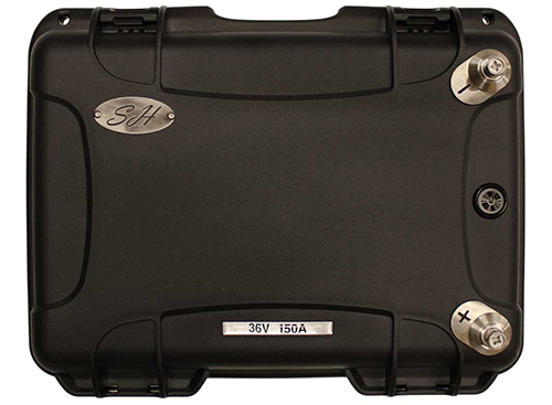 Valise lithium Ion SH-Lithium pour alimenter moteur électrique et sondeur de pêche